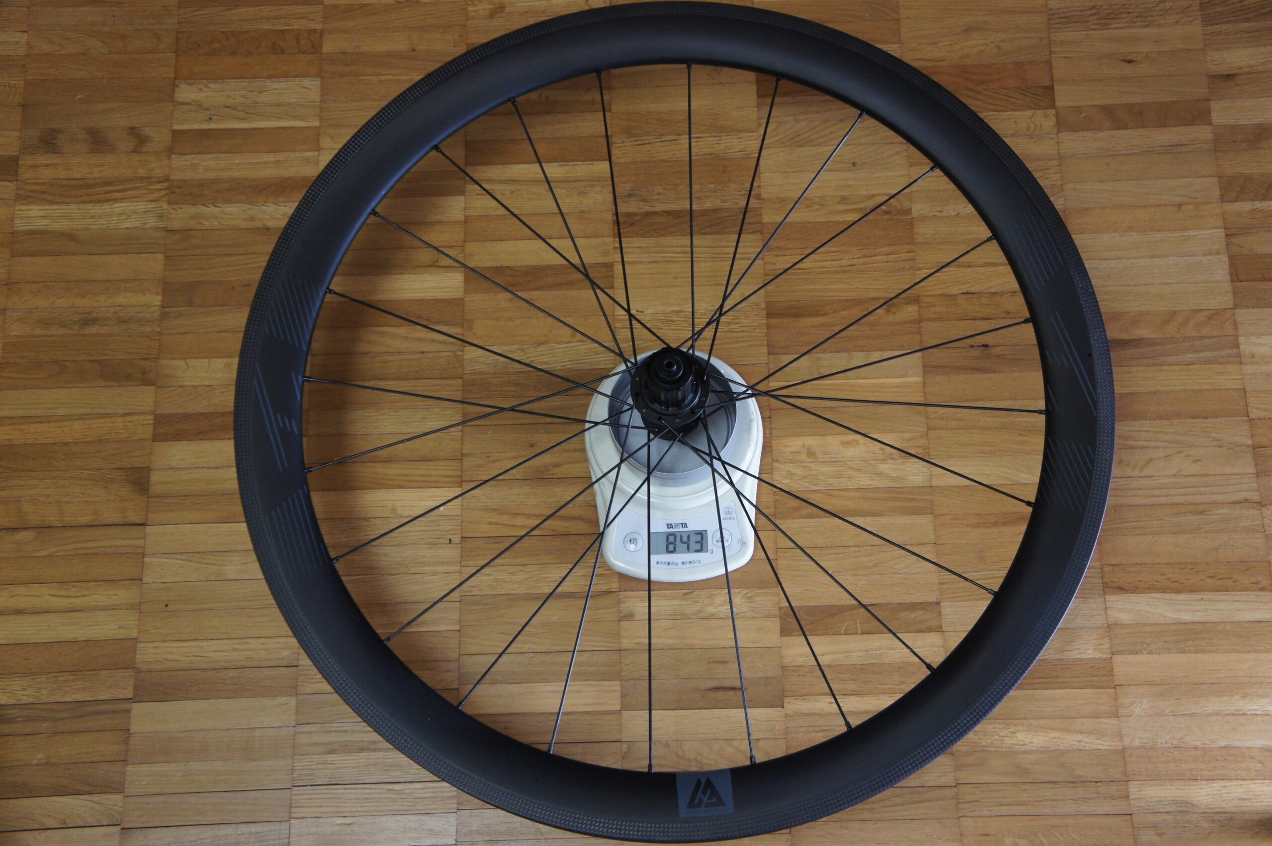 46mm高の定番カーボンリム使用後輪ホイールのご注文 – 手組