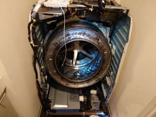 パナソニック、ドラム式洗濯機(NA-VX9900)、東京都荒川区でU11エラー