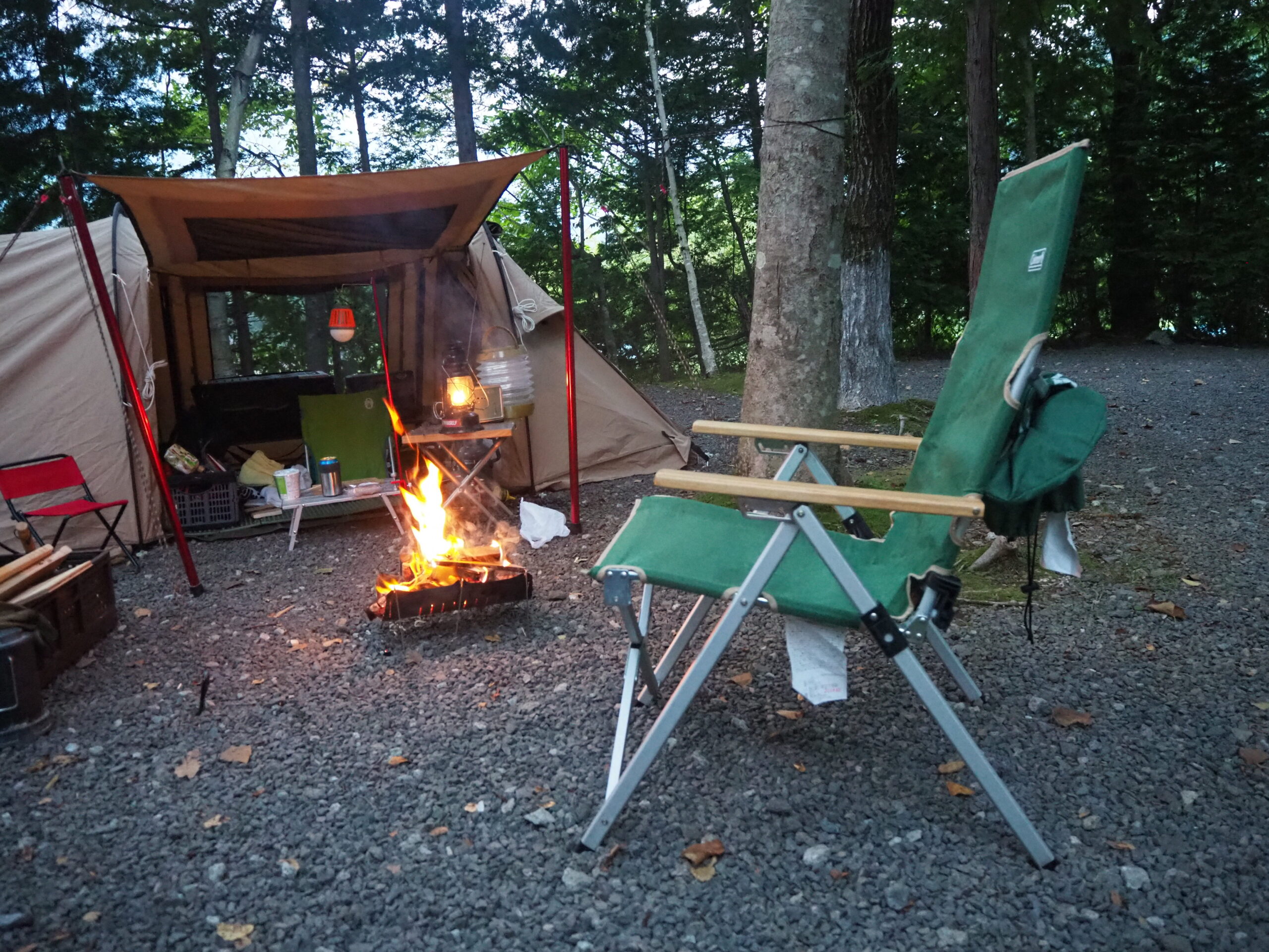 前室が広いソロ用テントならDODカマボコテントソロTC一択！ - tetsu cam