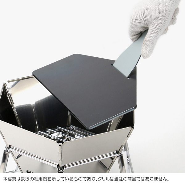 キャプテンスタッグ ヘキサ ステンレス ファイアグリル M 対応 グリル