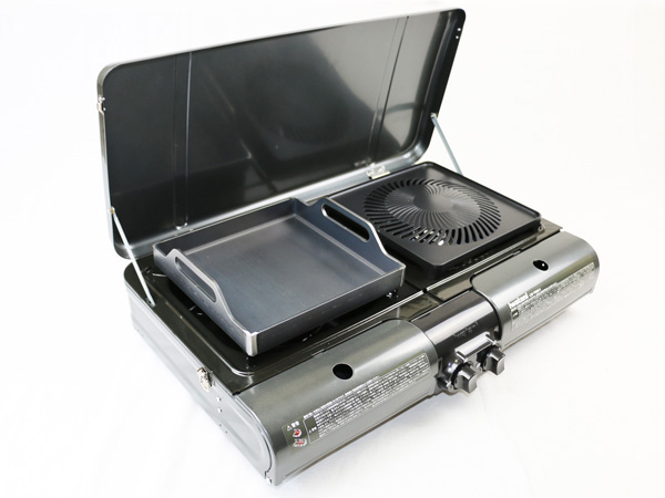 イワタニ カセットガス テーブルトップBBQグリル フラットツイン