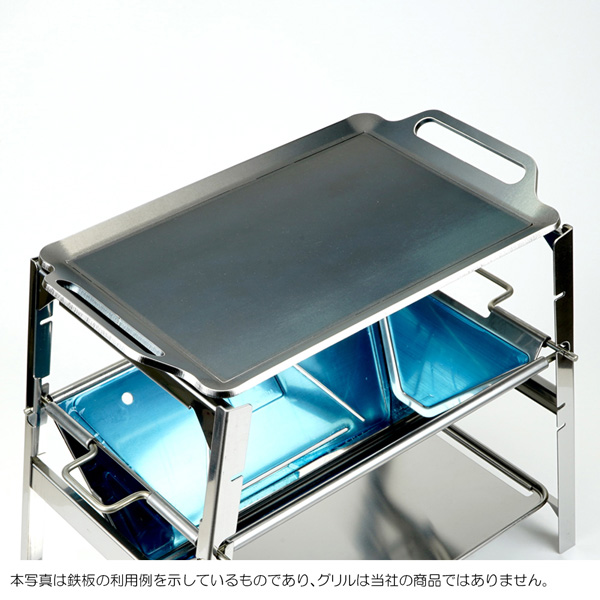 snowpeak 焚火台SR 対応 グリルプレート：バーベキュー鉄板の加工販売