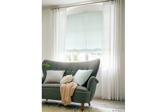 オーダーカーテン サンゲツ】Simple Order OP3034-OP3036 ふわふわ l