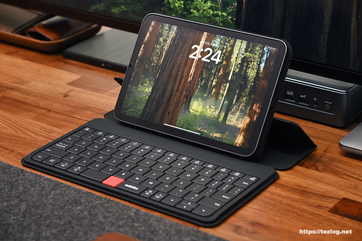 MOKIBO Fusion Keyboard 2.0 ユニバーサルタイプ レビュー。キーボード