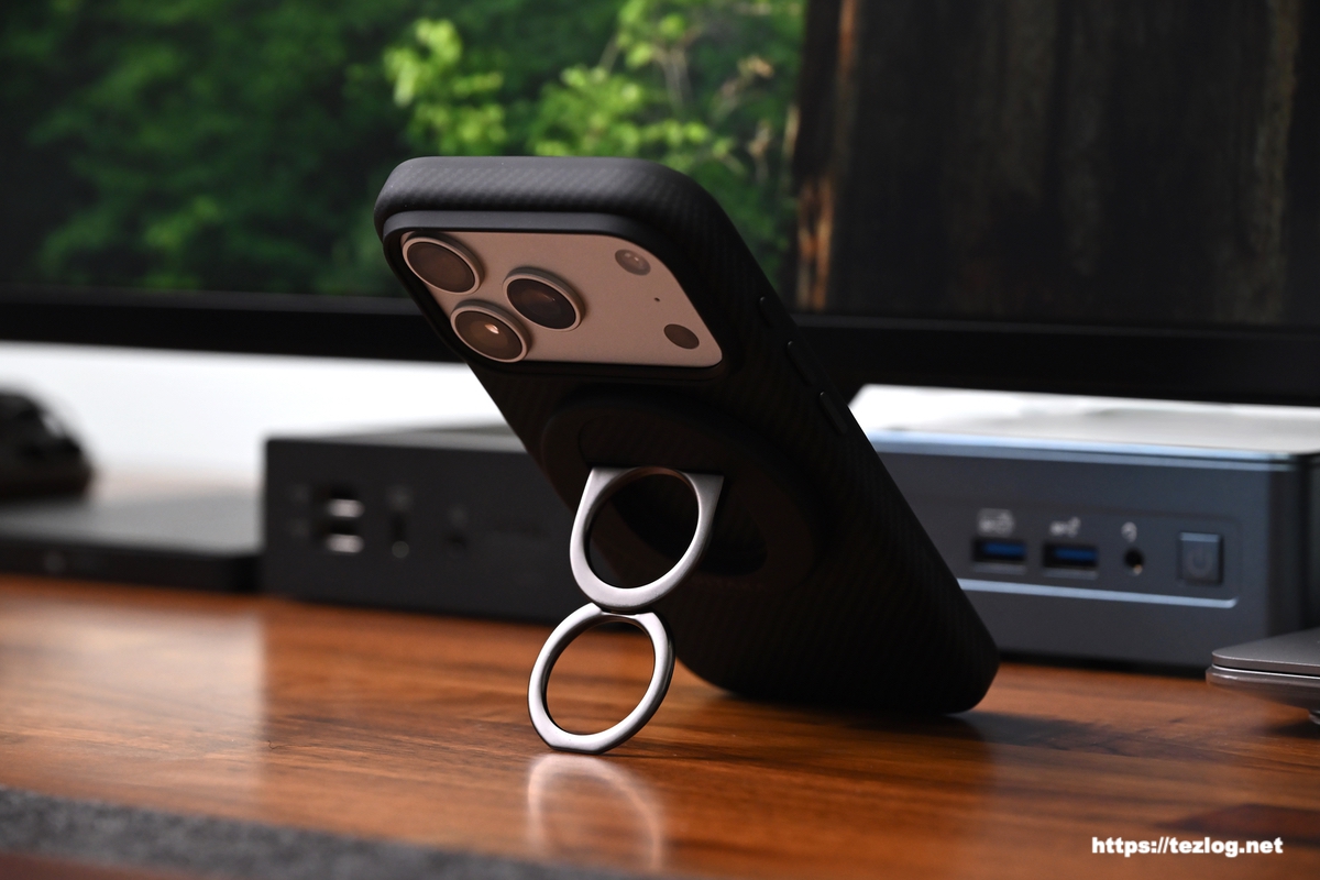 PITAKA UltraGuardケース レビュー。アラミド素材とTPUケースを一体化