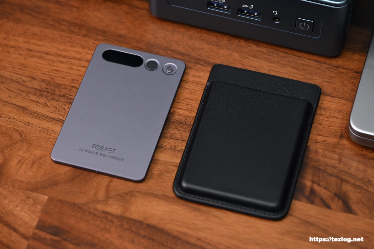 FOSMET X Note Rec10 レビュー。圧倒的高コスパ AIボイスレコーダー