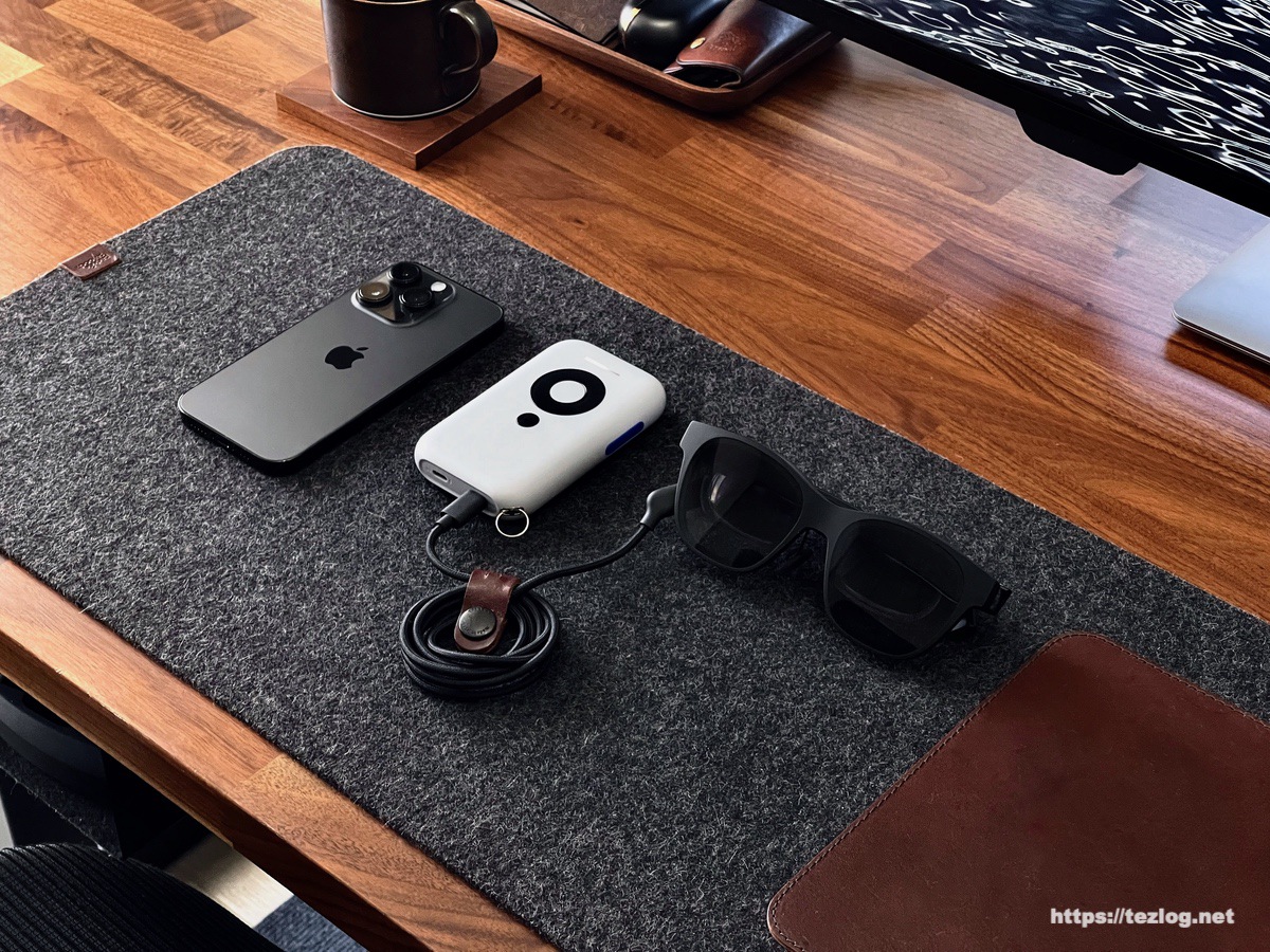 XREAL Beam レビュー。XREAL Airをワイヤレスで！XREAL Beamで出来る