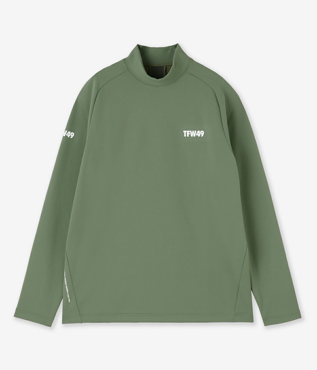 極美品】TFW49 モックネック 長袖シャツ XL サイドメッシュ 日本製