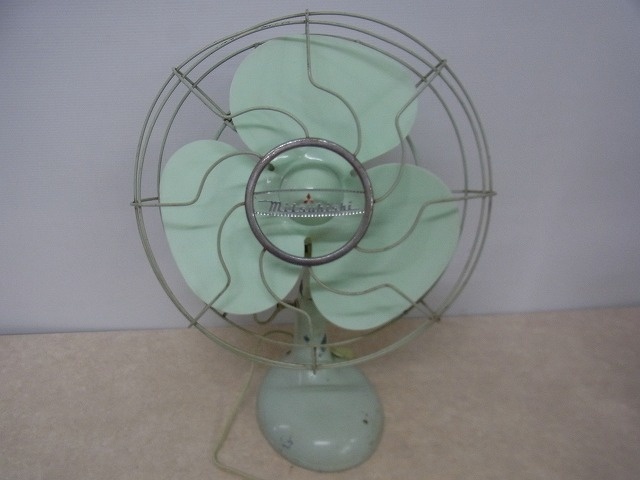 漂う昭和感～♪ 三菱製の扇風機をお譲り頂きました！ ｜たいむましん