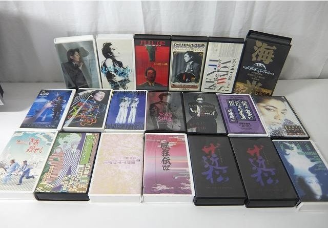買取実績】沢田研二｜VHSビデオテープ ｜たいむましん