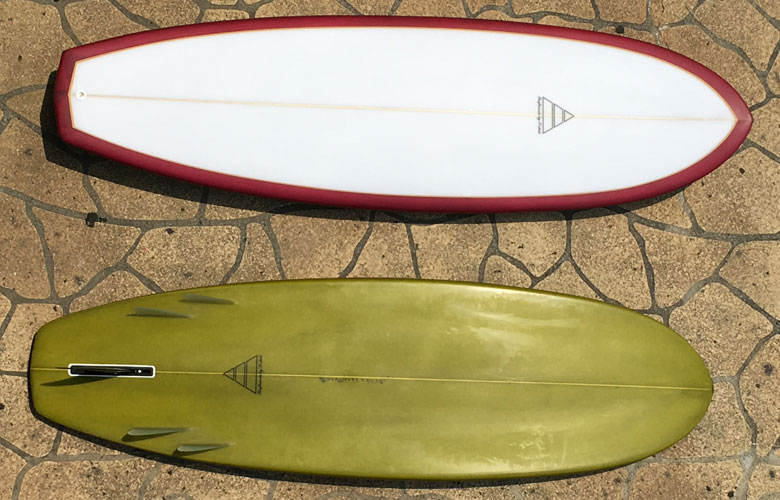 サーフボード ミッドレングス ボンザー | T-stick | 湘南 鵠沼海岸
