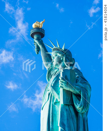ニューヨーク 自由の女神の写真素材 [45814004] - PIXTA