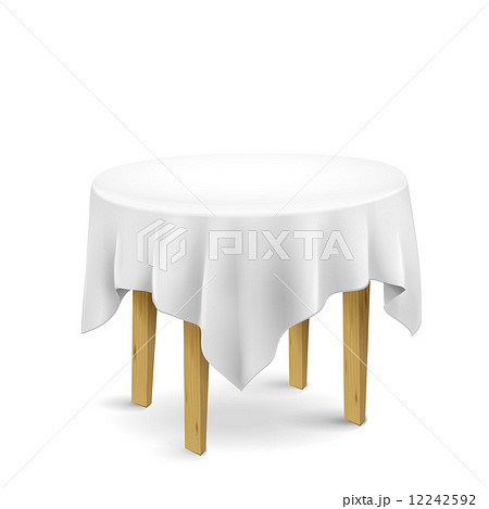 ドレープ 夕食 テーブルクロスのイラスト素材 [12242592] - PIXTA
