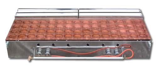 タカマチ産業 祭り屋台用 水引／のれん「大阪焼き」（布製）のページ。