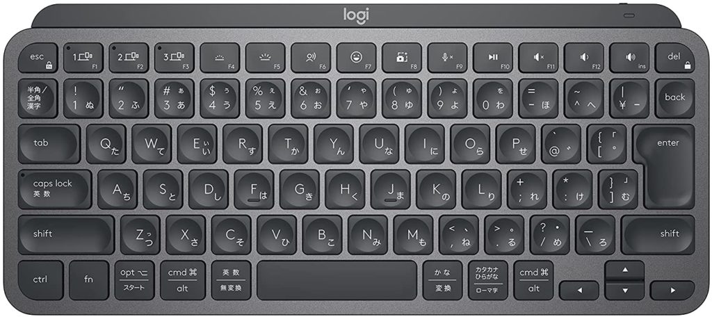 Logicool MX KEYS mini のPC切り替えにおいて、キー入力が正しくない