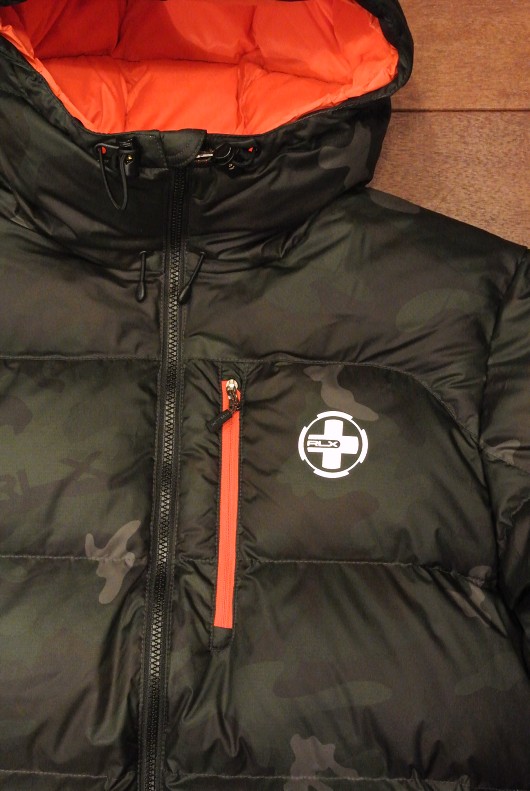 30%OFF!! 】RLXラルフローレン カモフラージュ柄ダウンジャケット