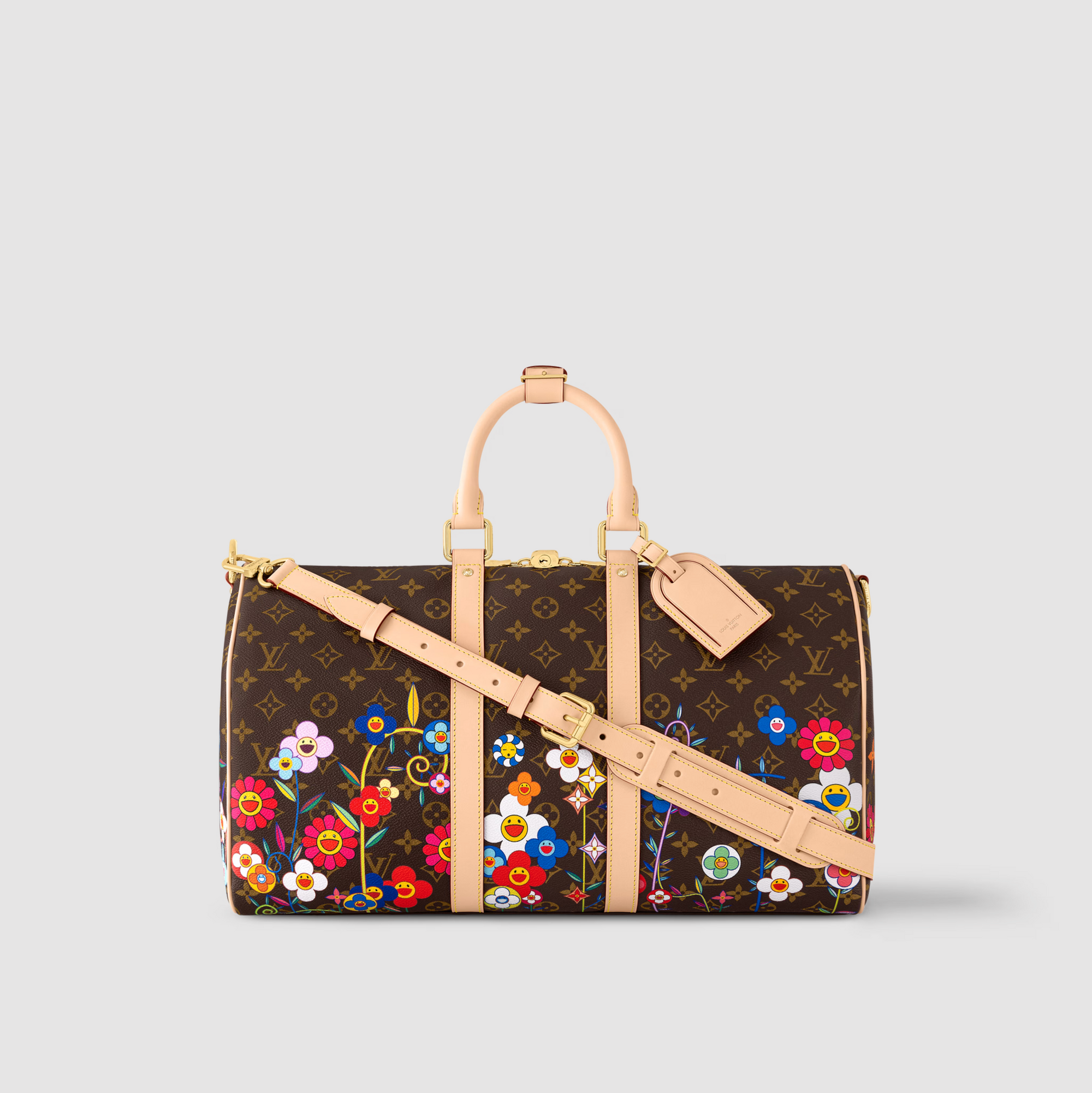 Louis Vuitton LV x TM Keepall Bandoulière 45 LV x TM M14182– TC