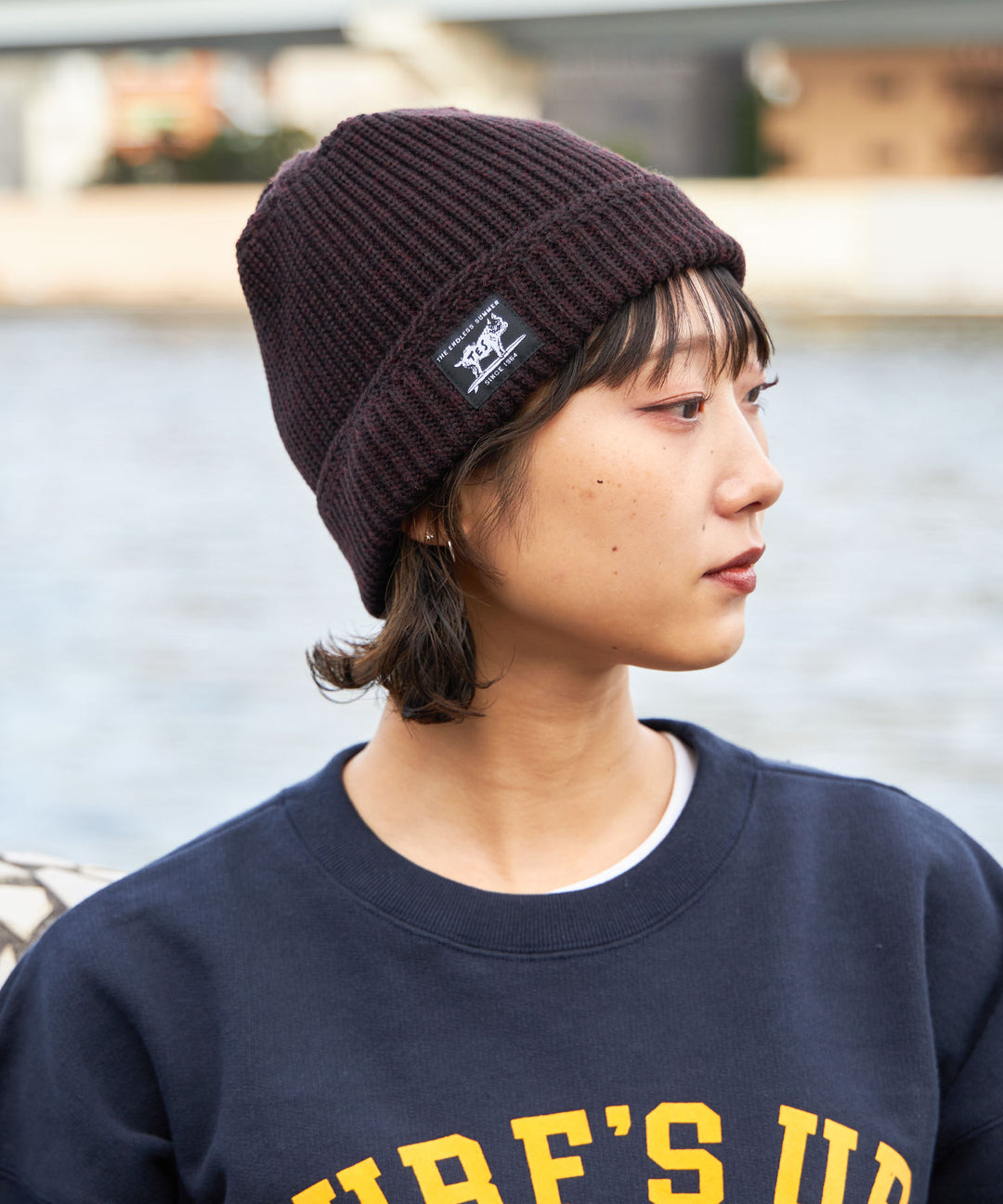 WEB / FLAG SHOP限定】TES JAPAN KNIT CAP / ニットキャップ – TES