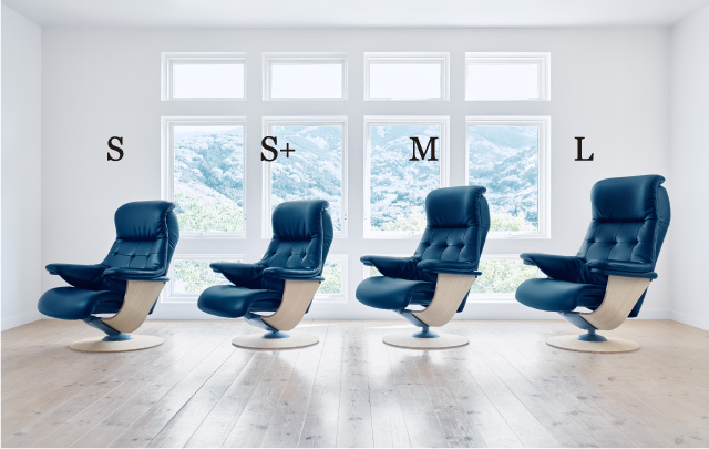 S・S+・M・Lの4サイズで、今までにないくつろぎを。｜THE FIRST（ザ