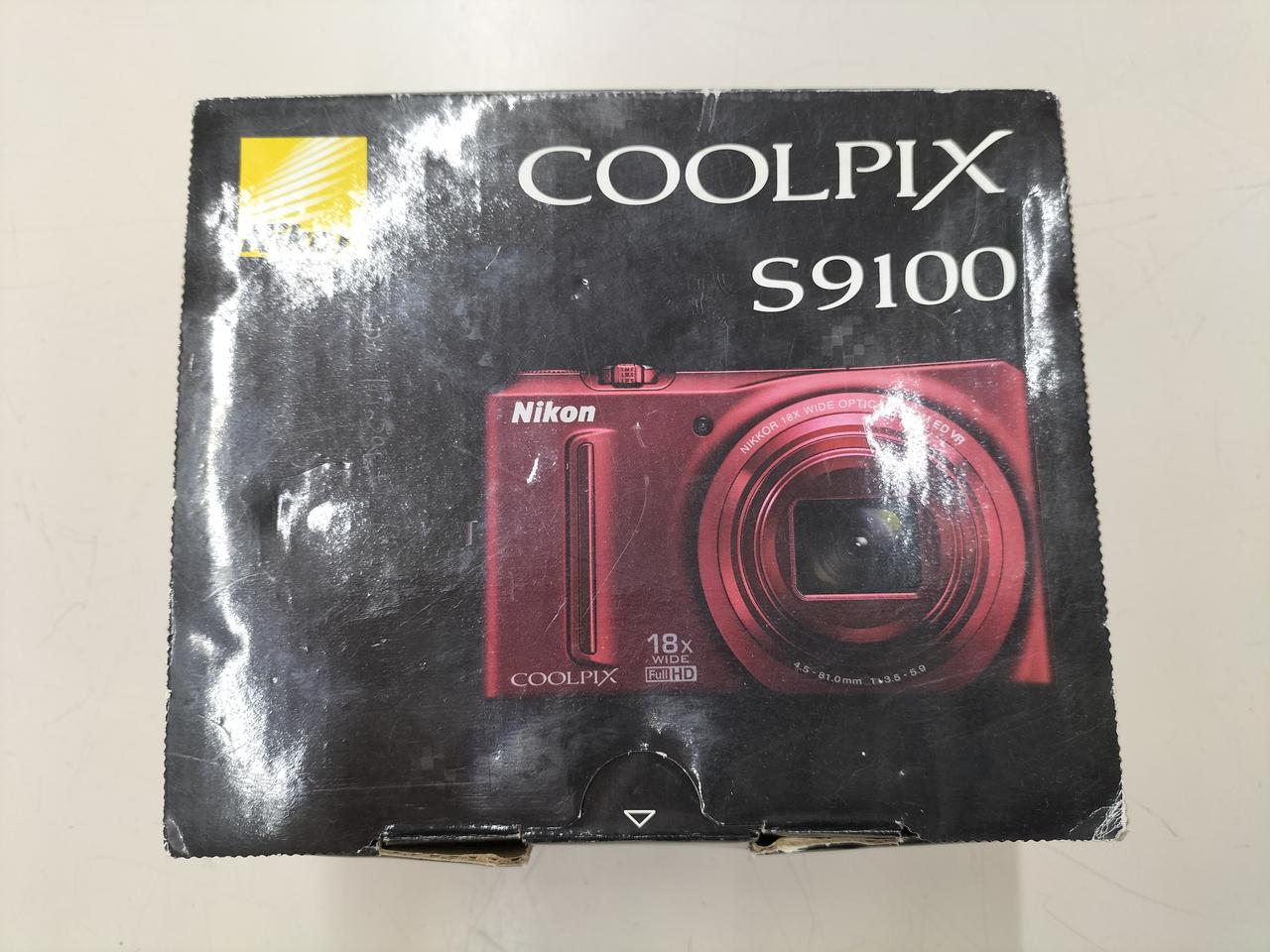 Nikon Compact Digital Camera Model number: COOLPIX S9100 Used in
