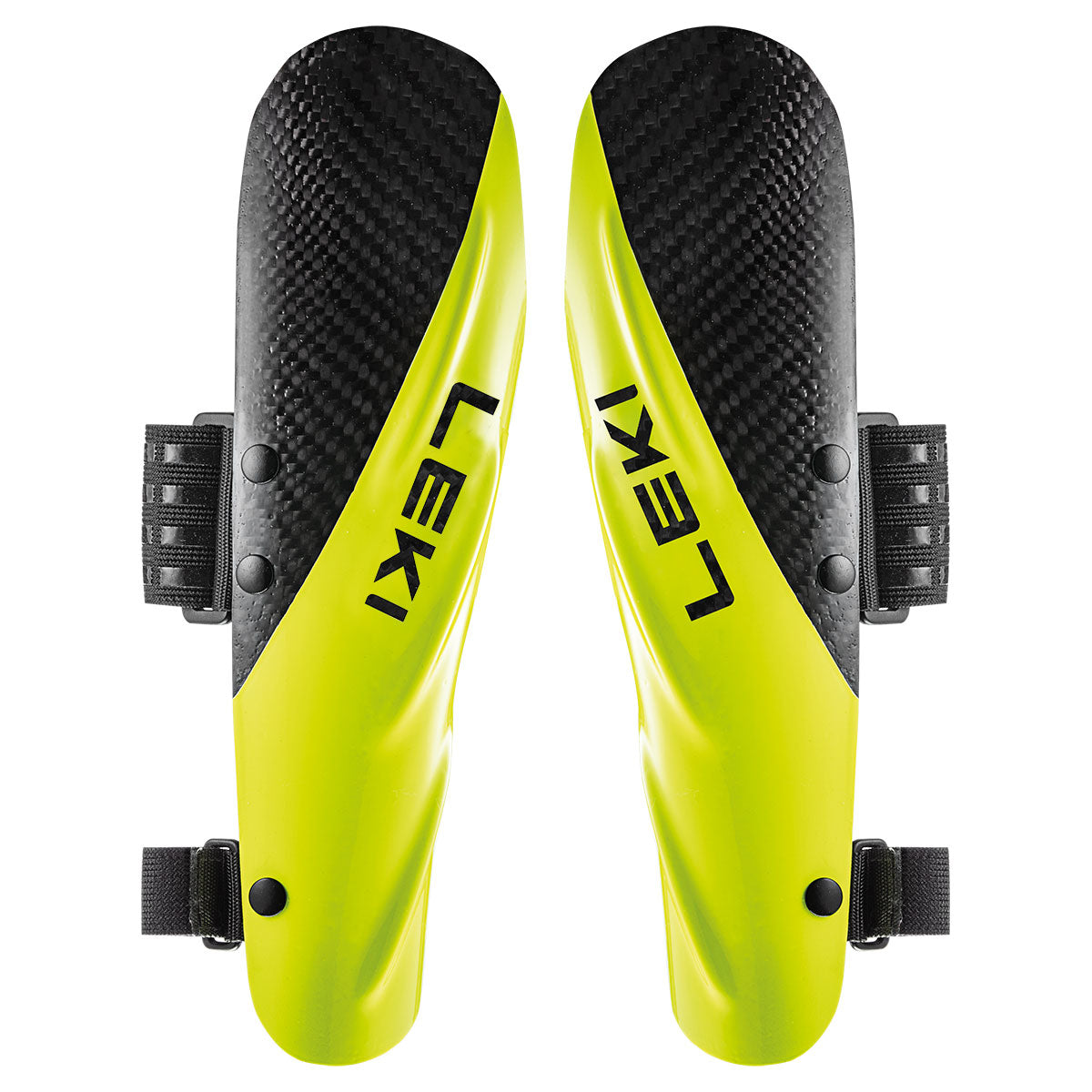 Leki Carbon 2.0 Arm Guards – Dual-Strap Carbon Fiber Protection