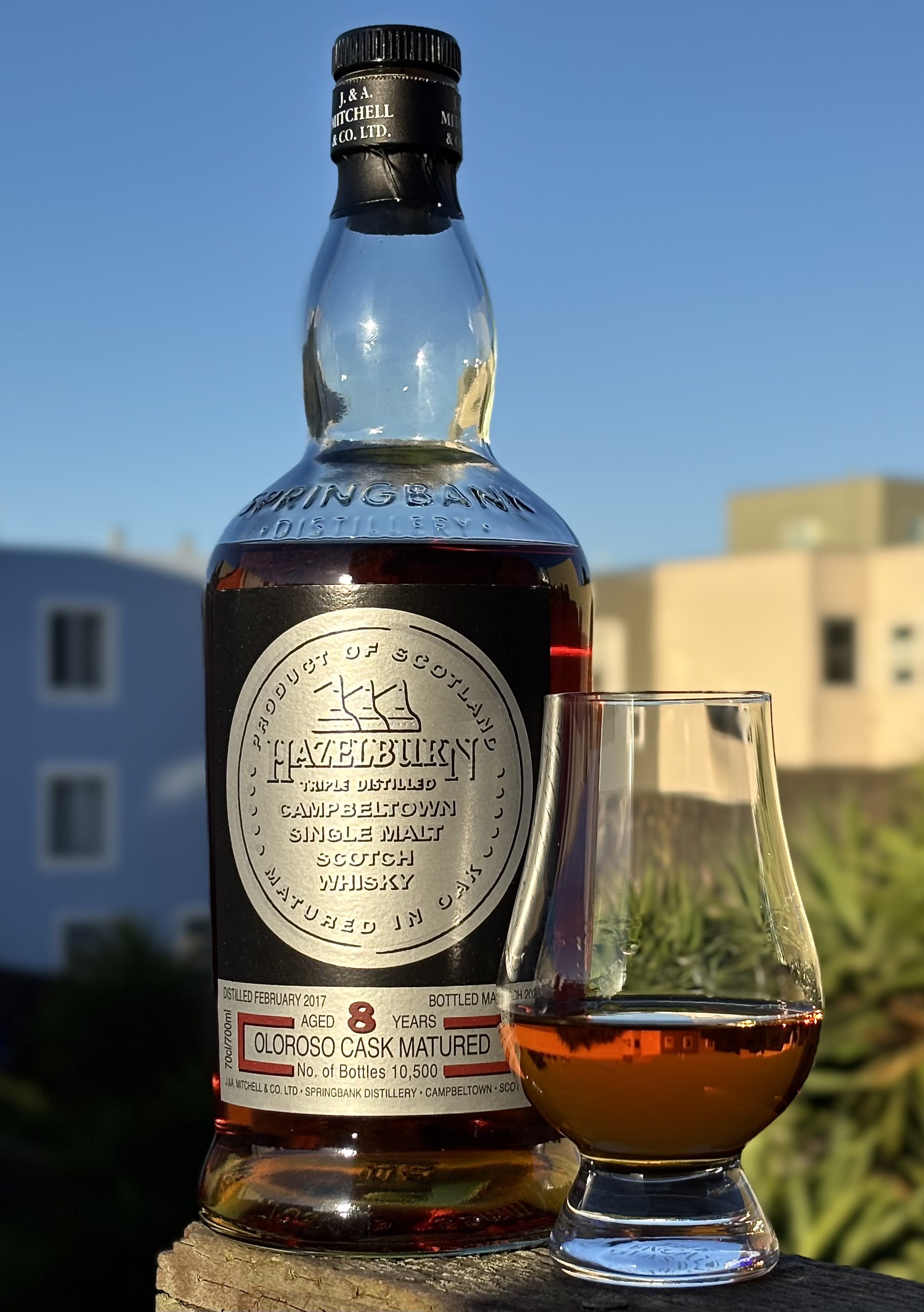 Hazelburn 8 Year Oloroso Cask Matured Single Malt (2025) – The