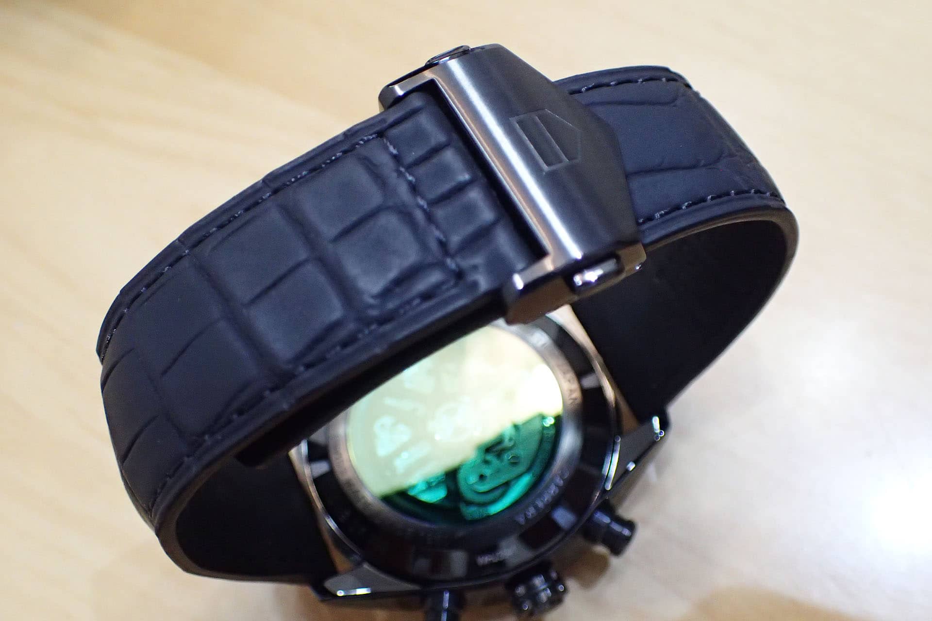 中古品【TAG HEUER】タグホイヤー カレラ ホイヤー02 ジャパンブラック