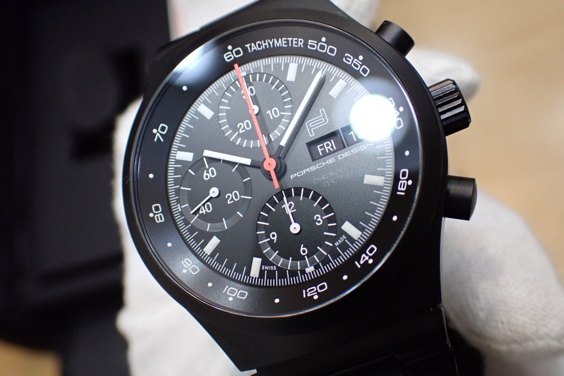 中古品A【PORSCHE DESIGN】ポルシェデザイン Ref.6043.7.01.001.01.5