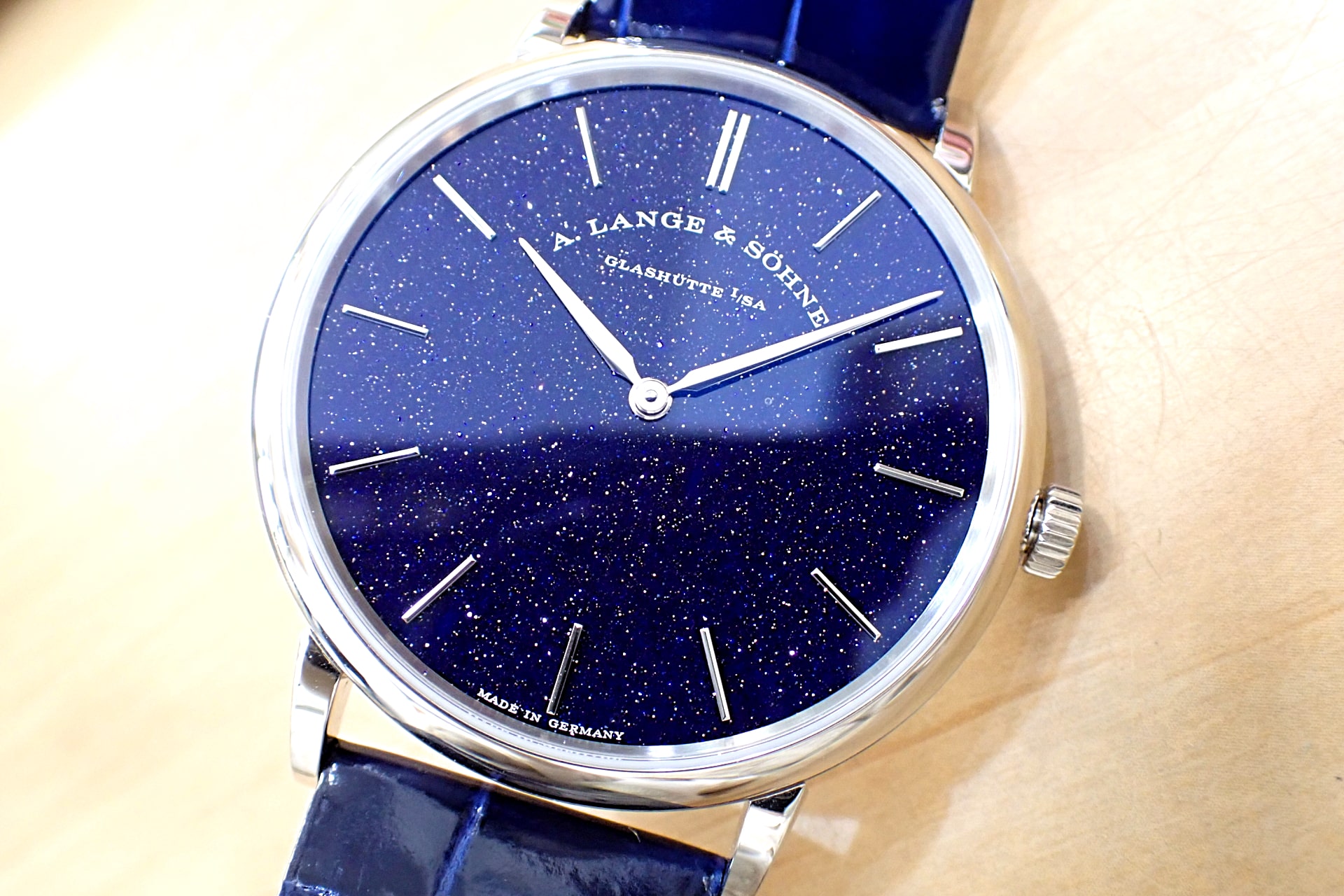 中古品B【A.LANGE＆SOHNE】ランゲ＆ゾーネ サクソニア フラッハ K18WG