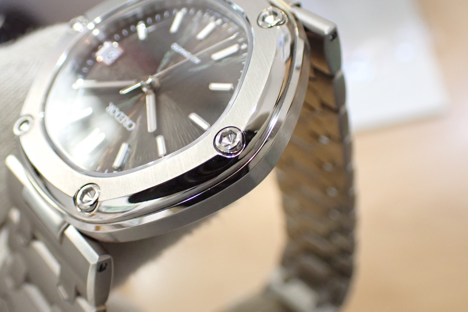 中古品AA【SEIKO】セイコー クレドール ロコモティブ Ref.GCCR999 限定