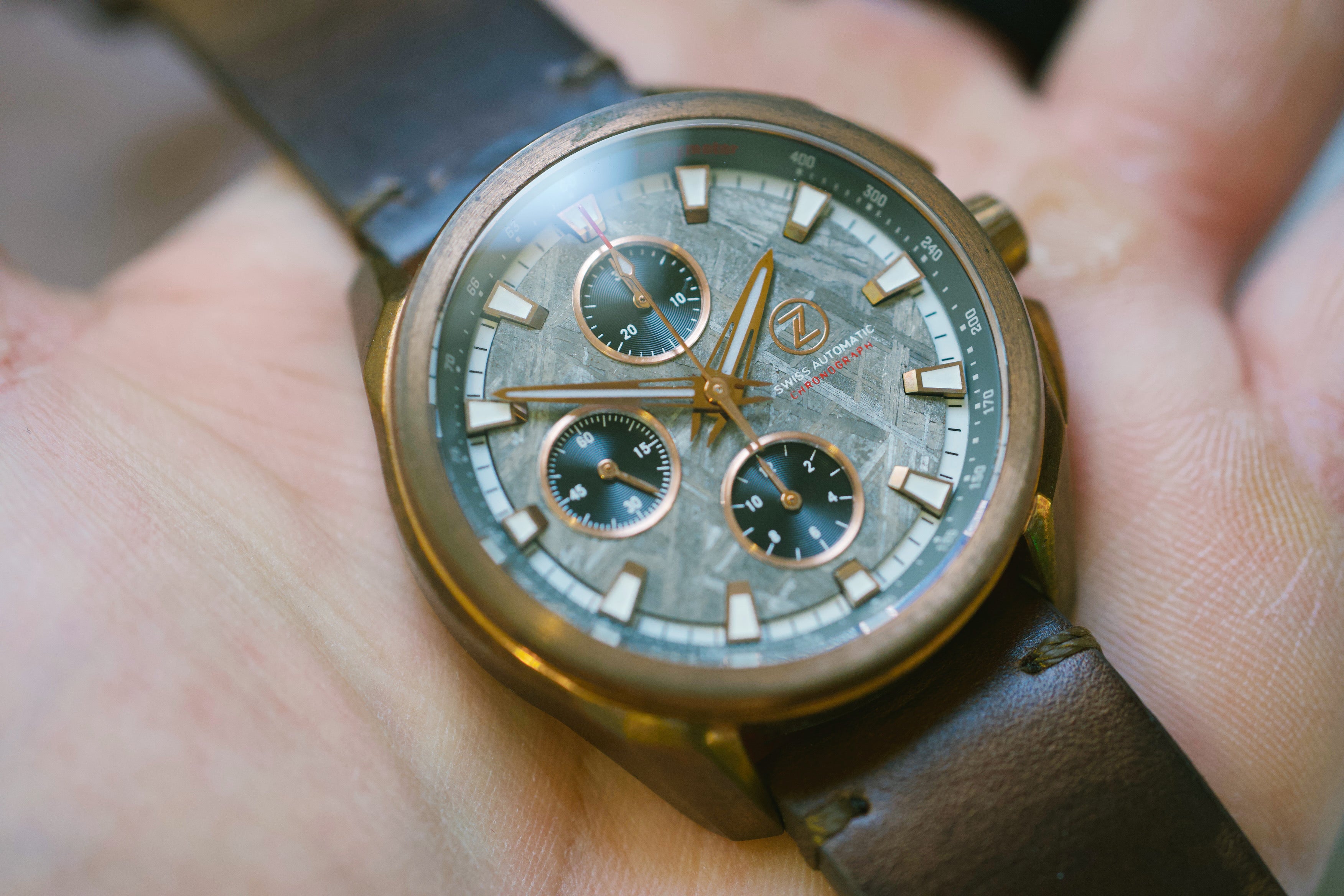 Zelos ZX-6 METEORITE AUTOMATIC CHRONOGRAPH (Valjoux 7750) – The