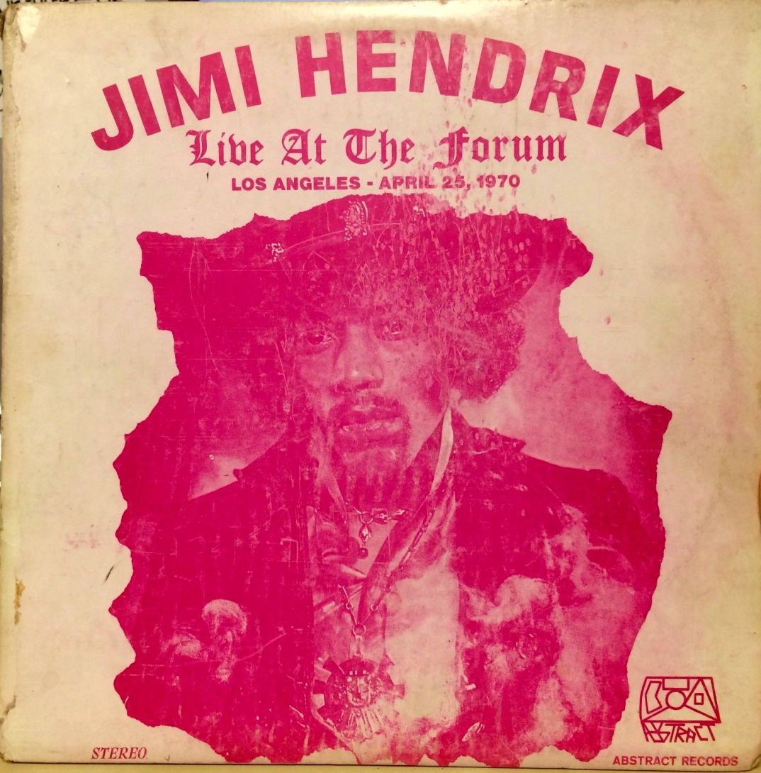JIMI HENDRIX 'Live At The Forum' (a WCF copy # (LPR-)28/29) plus