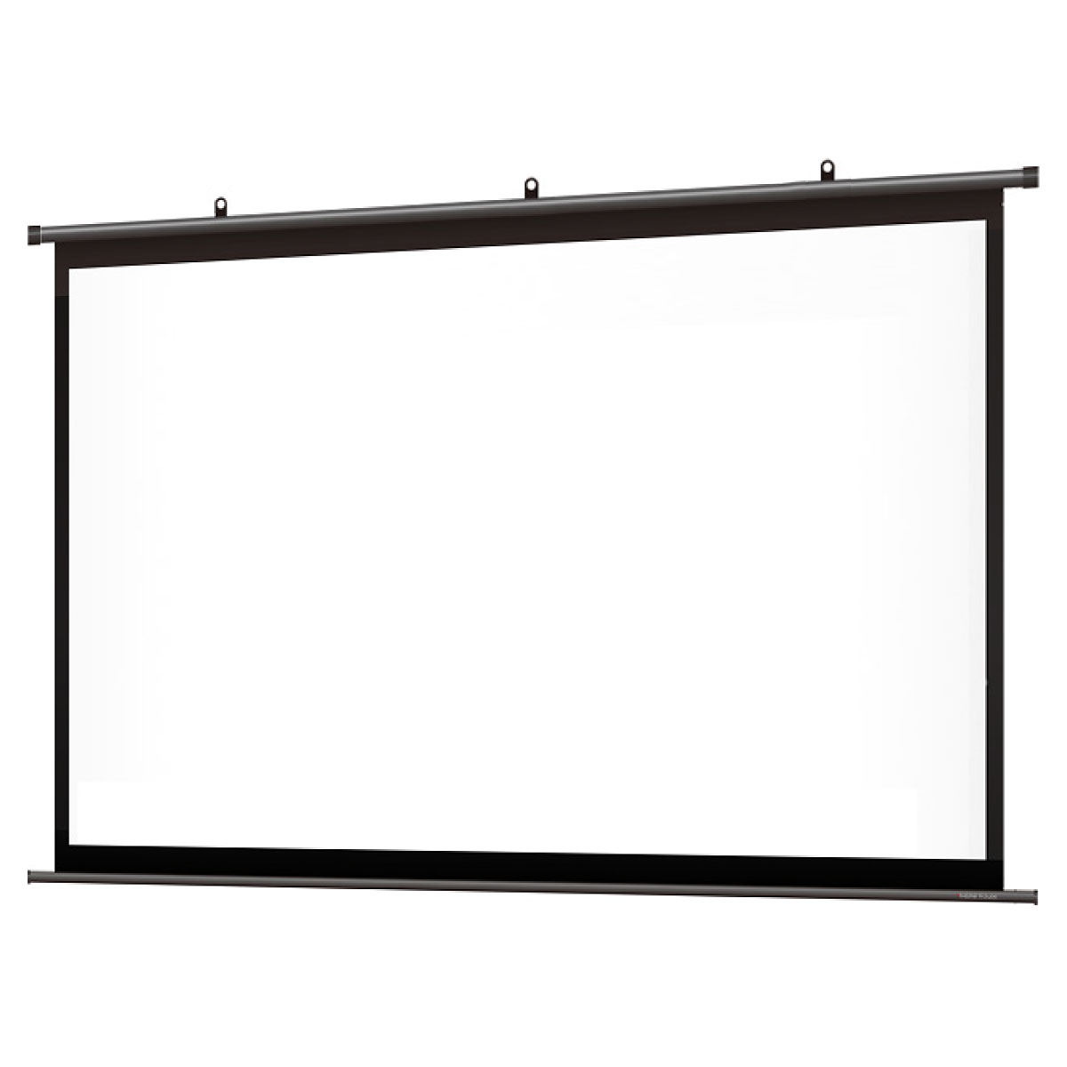 掛け軸 プロジェクター スクリーン ワイド100インチ ブラックマスク