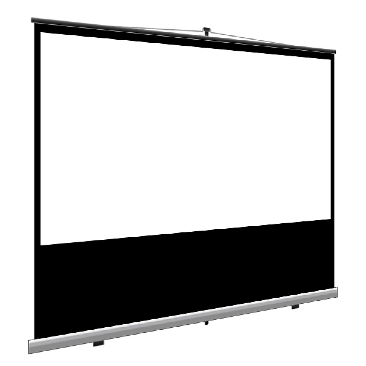 モバイル 自立型 プロジェクター スクリーン ワイド80インチ