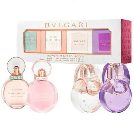 Bvlgari The Women's Gift Collection Miniature Perfume Gift Set 4 x