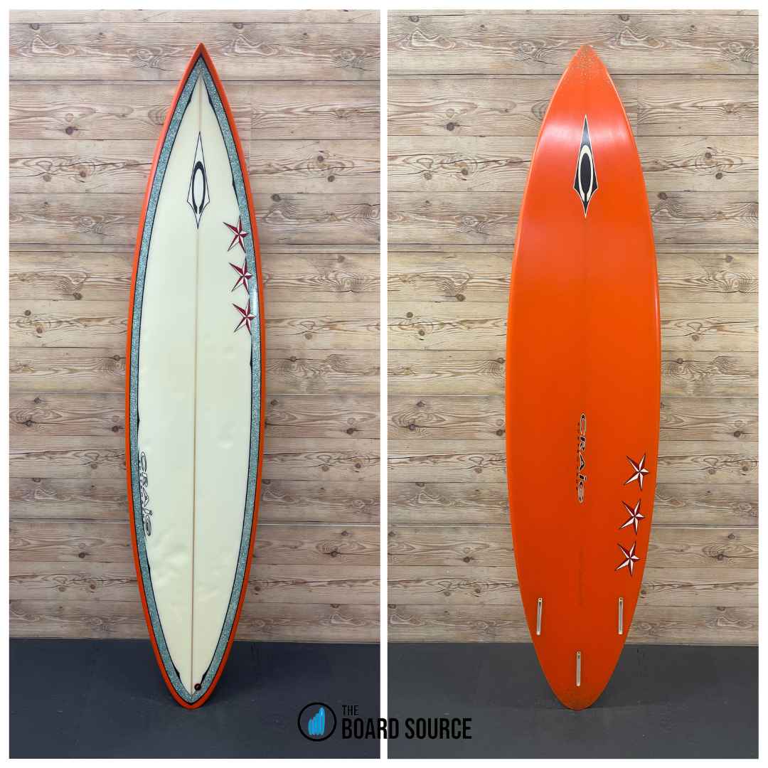 Used Craig 7ft Step-Up big wave surfboard For Sale – The Board Source