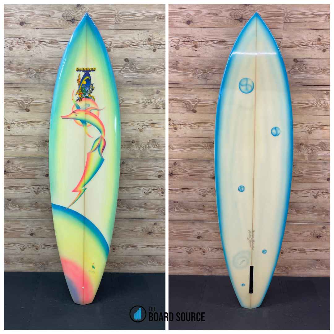 サーフィン・ボディボード Wave Tex surfboard on fins vintage Wave