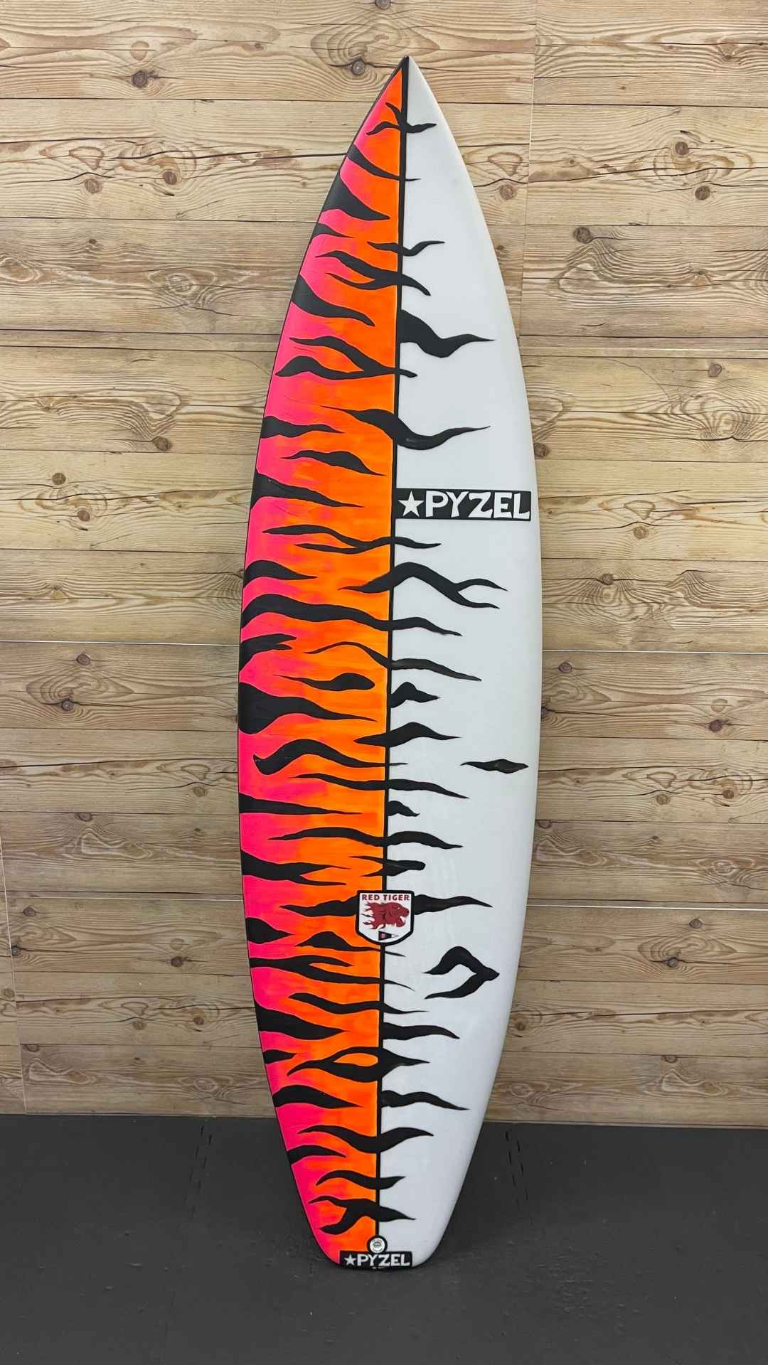 Used Pyzel Surfboards Red Tiger For Sale 6'4