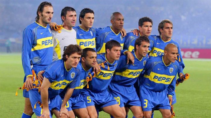 Boca Juniors 2003/04 (Home) - Long Sleeve