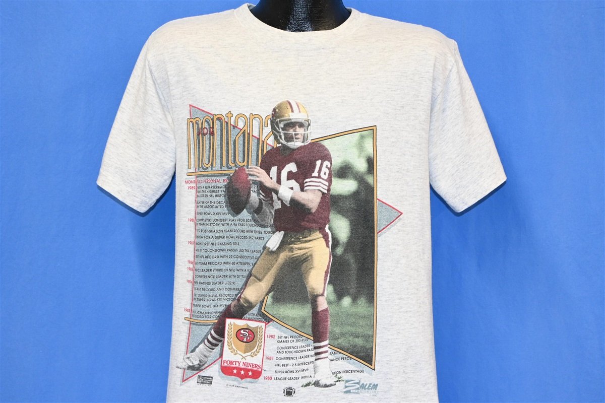 90s Joe Montana San Francisco 49ers NFL t-shirt Medium – The