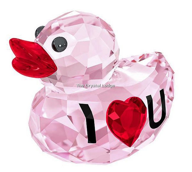 SWAROVSKI HAPPY DUCK - I LOVE YOU 5136424 - The Crystal Lodge