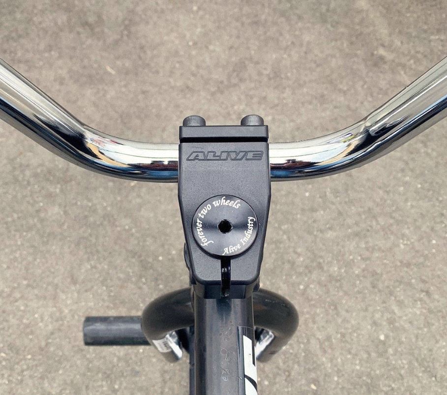 Alive Industry Badlands Frontload BMX Stem (Black) – The Cut BMX