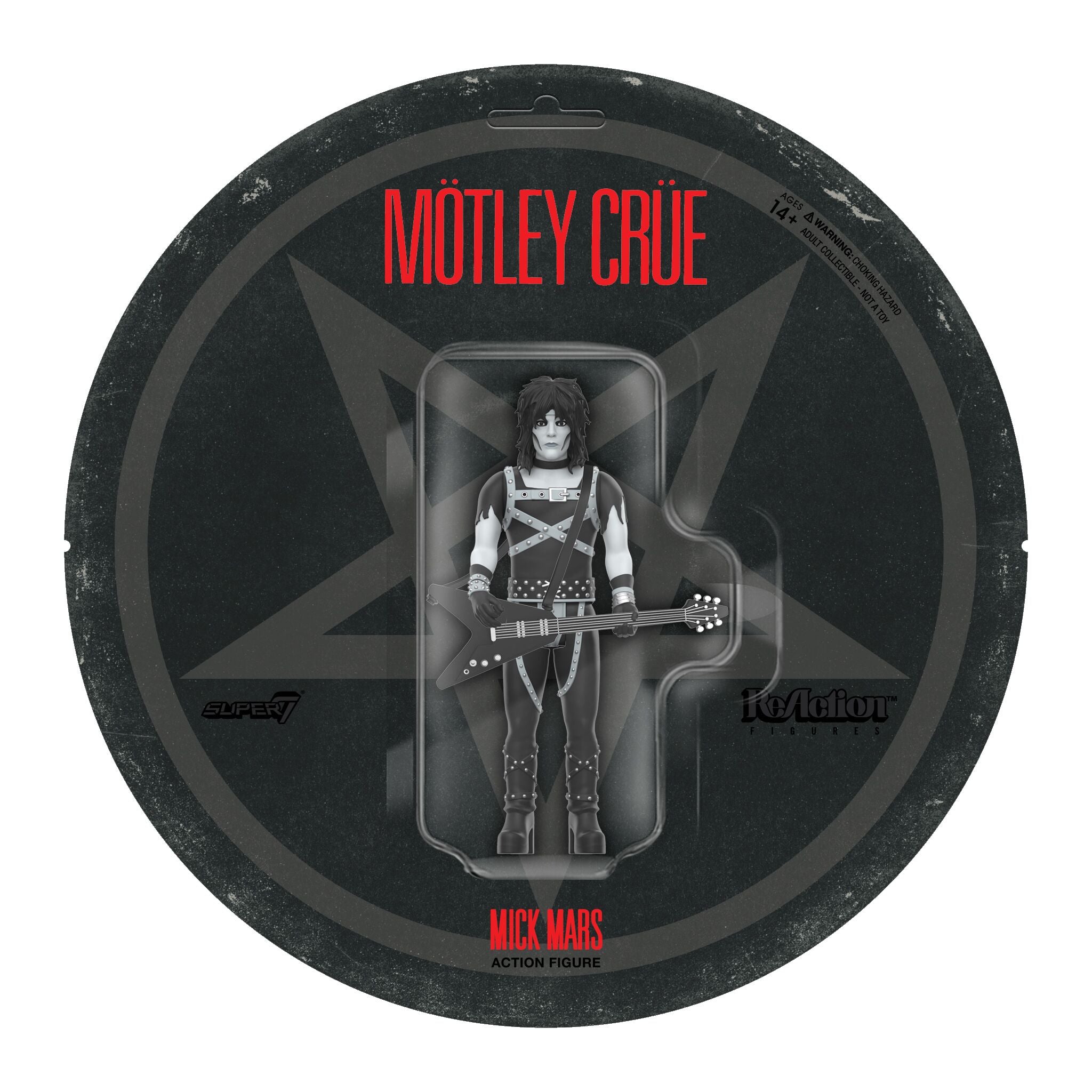 Super7 x Mötley Crüe - Mick Mars, Nikki Sixx, Tommy Lee & Vince