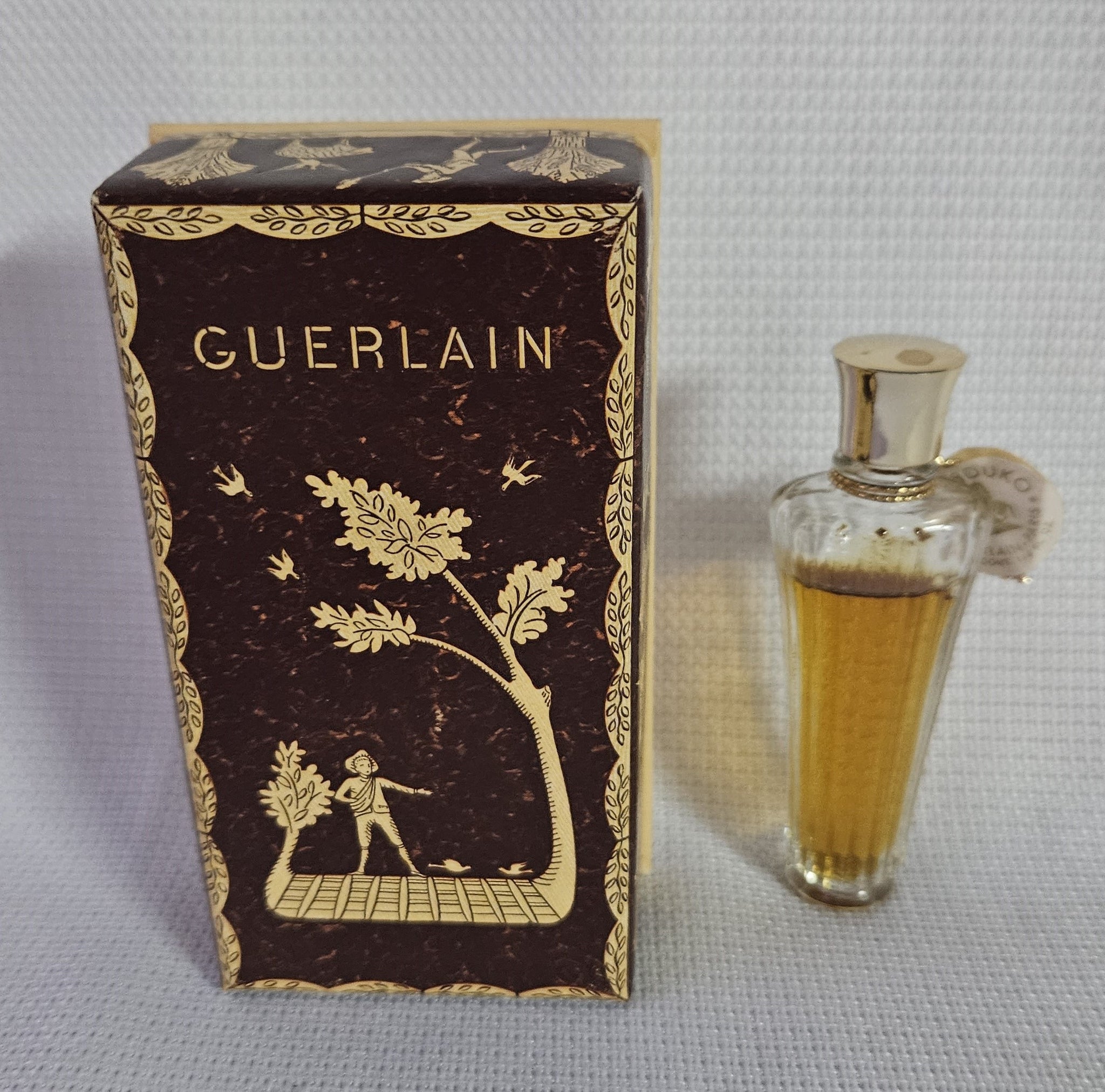 Vintage Mitsuko Guerlain Paris 1/4 fl oz Perfume in Box (READ