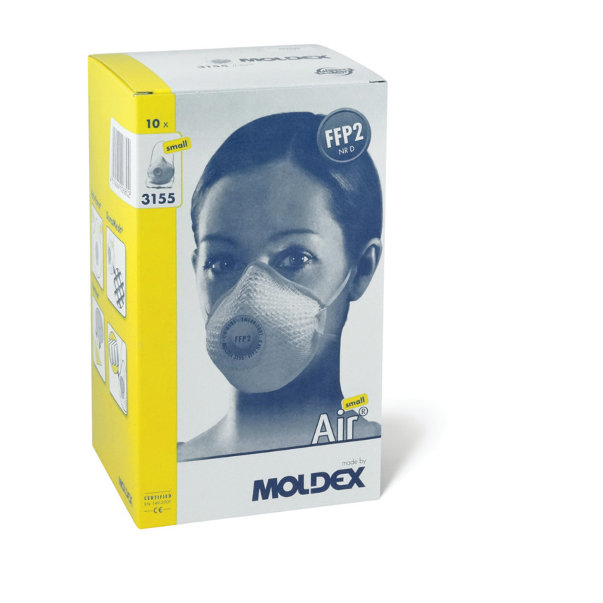 Moldex 3155 Air FFP2 Dust Mask Small | The Face Mask Store