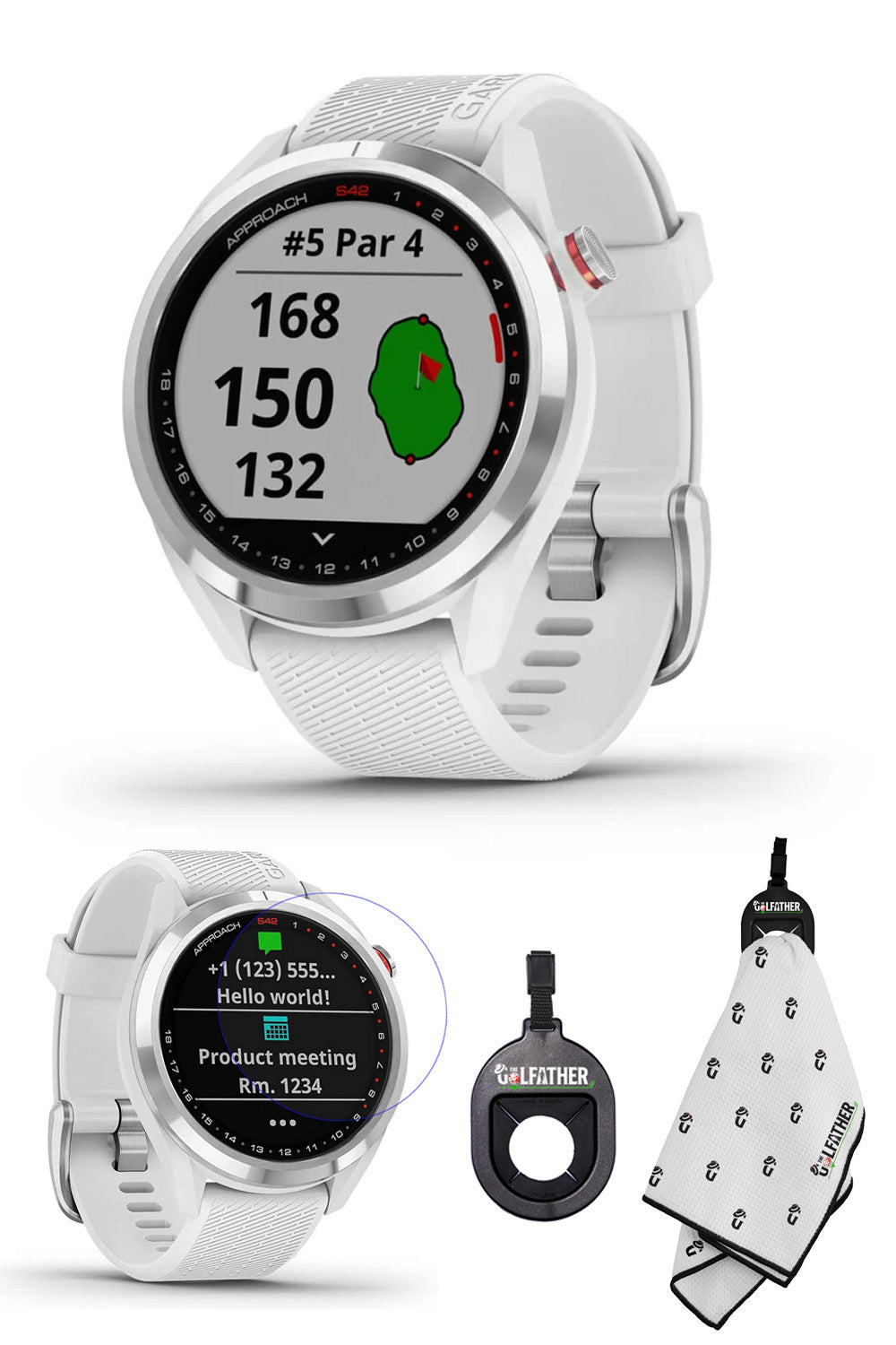 Garmin Approach S42 Golf GPS Watch | The Golfather | Get 3x Air