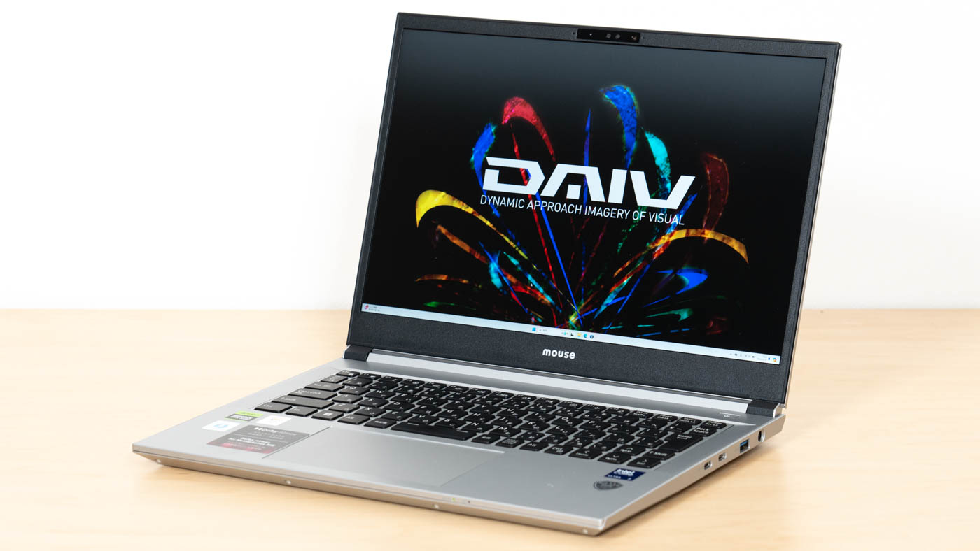 マウス DAIV S4-I7G60SR-Dの実機レビュー - the比較