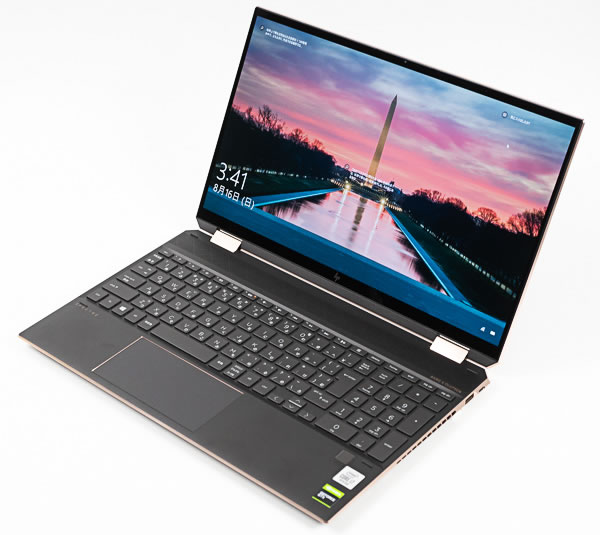 HP Spectre x360 15(eb0000) 2020年モデルの実機レビュー - the比較
