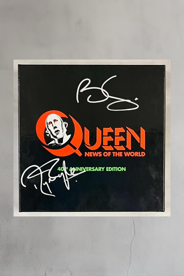 Brian May/Roger Taylor signed Queen Box Set – The Million Dollar