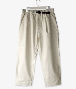 Goldwin/TWILL EASY PANTS (IVORY)